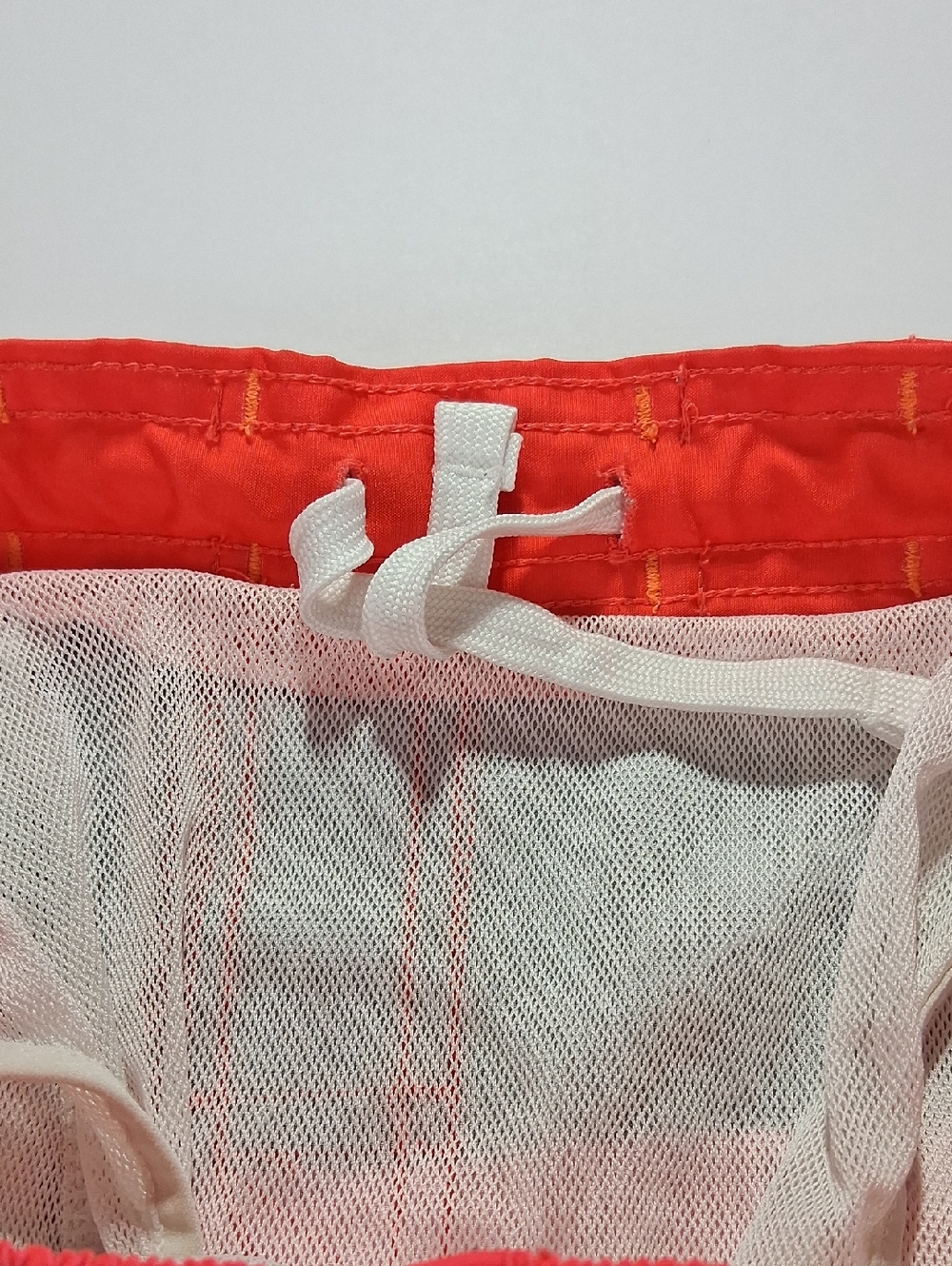 Boys Wonder Nation Swimming Trunks Size Medium (8) Sunset Palm - Red/Orange - Picture 5 of 10